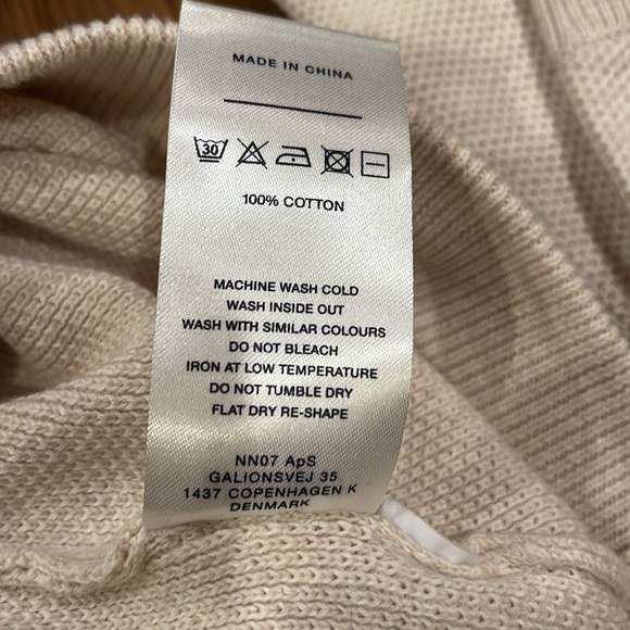 NNO7 No Nationality thermal knit crew sweater - Picture 10 of 10